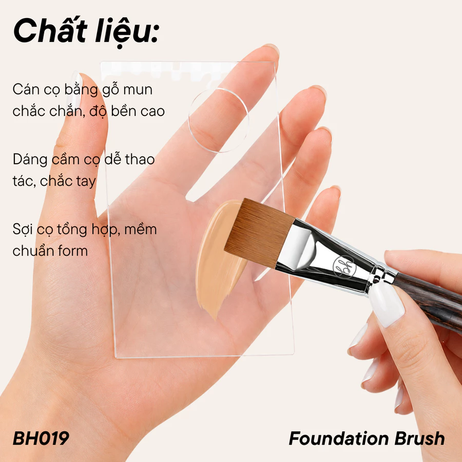  Cọ Tán Nền BH Cosmetics Foundation Brush BH019